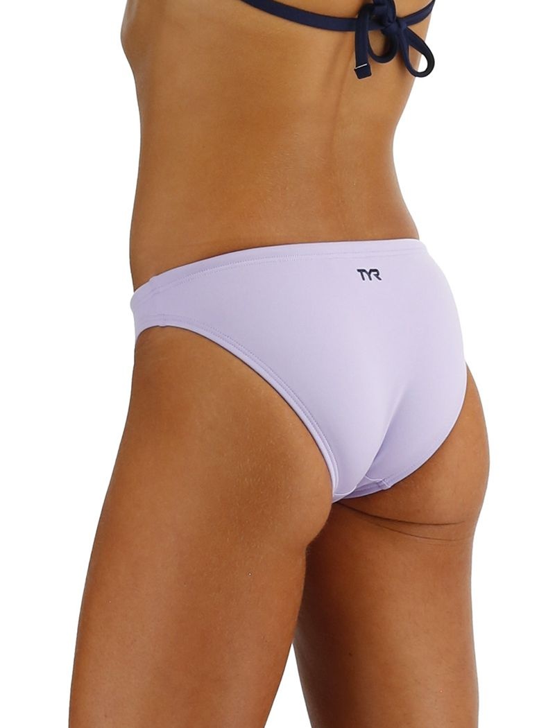 Bas de Bikini Tyr Durafast Elite? Classiche Full Coverage Femme Violette Clair | 99278081BZT