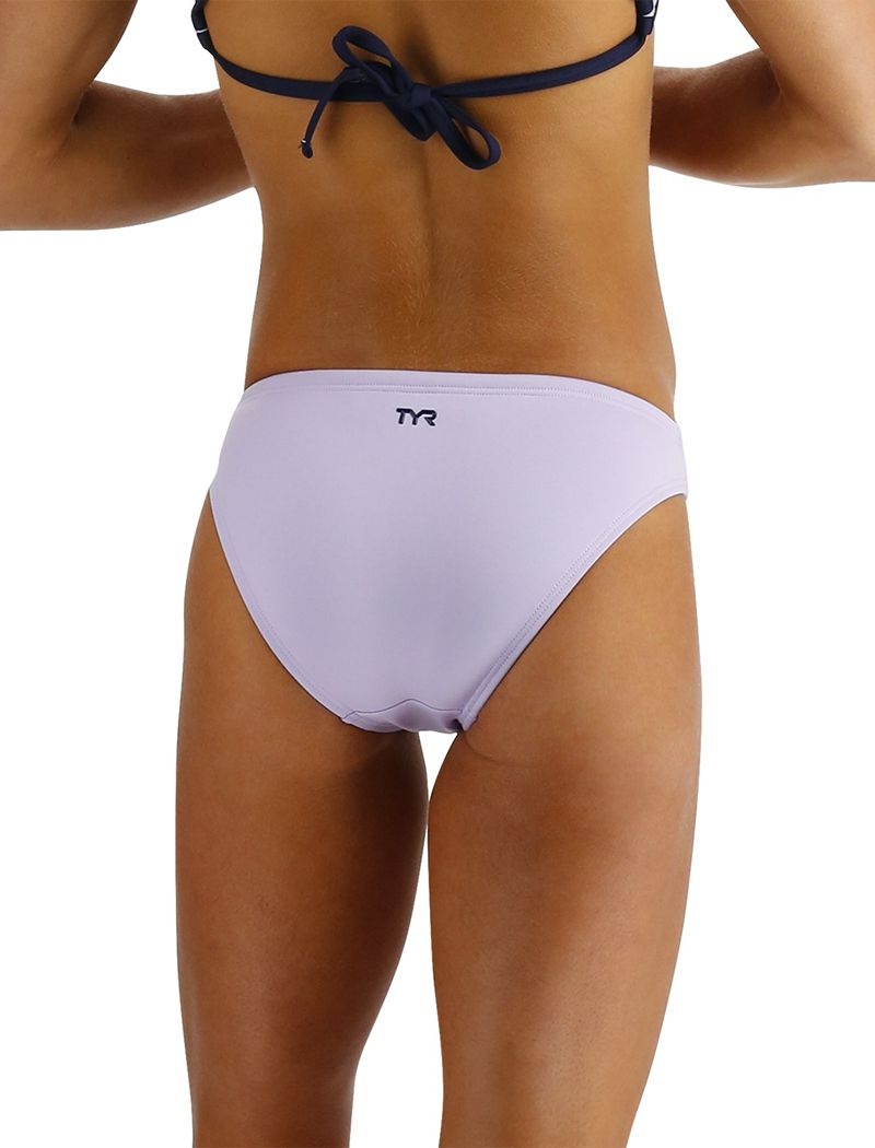 Bas de Bikini Tyr Durafast Elite? Classiche Full Coverage Femme Violette Clair | 99278081BZT