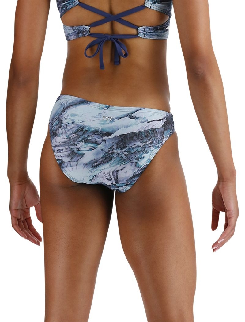 Bas de Bikini Tyr Lula Classiche Shale Femme Bleu Multicolore | 47906957VAG