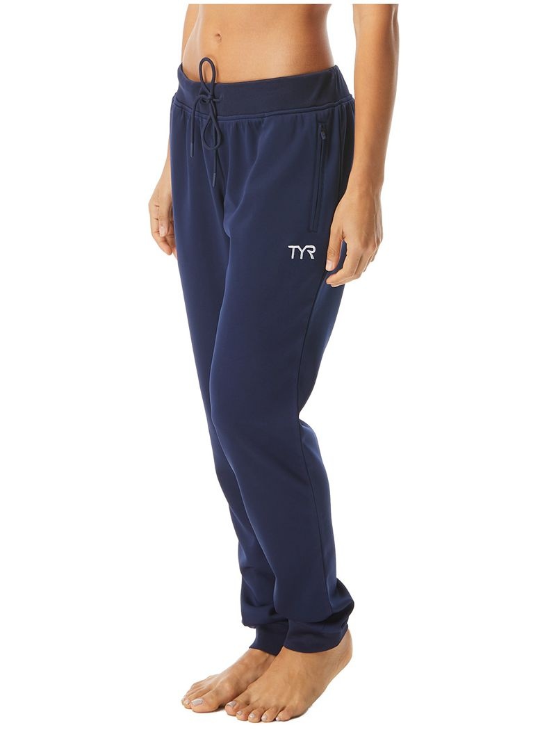 Pantalon Jogger Tyr Alliance Podium Femme Bleu Marine | 25816052IVN