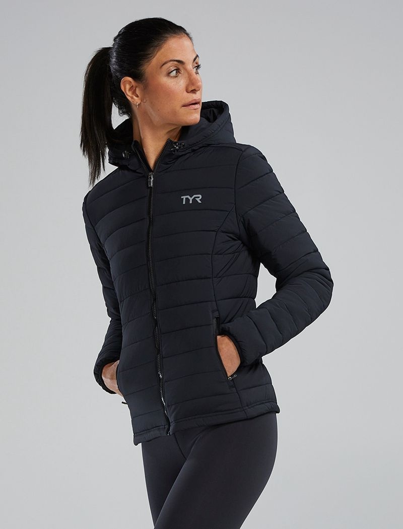 Veste Tyr Hydrosphere? Mission Puffer Femme Noir | 25100323ZZP