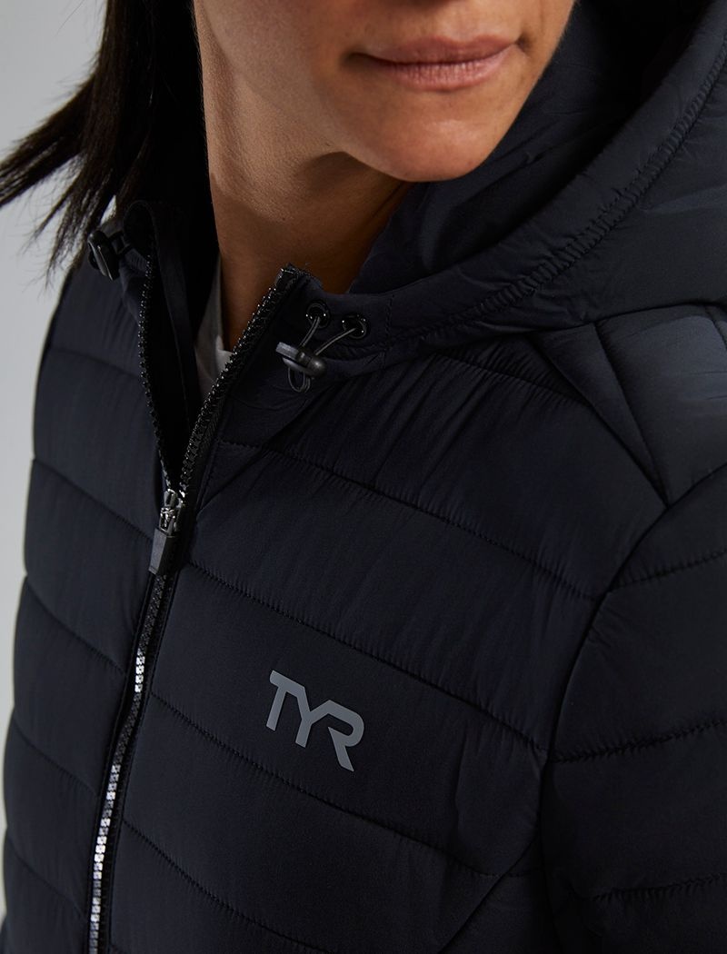 Veste Tyr Hydrosphere? Mission Puffer Femme Noir | 25100323ZZP