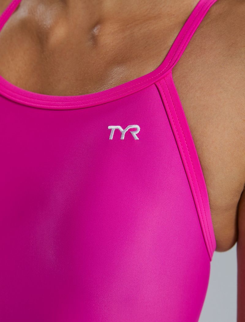 Maillot de Bain Tyr Tyreco? Diamondfit Femme Rose | 30389020JTJ