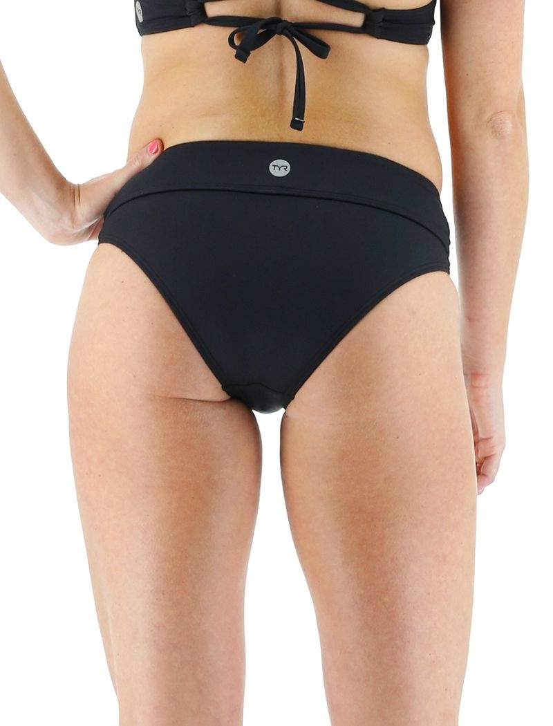 Bas de Bikini Tyr Riva Classiche Femme Noir | 60192285PZW