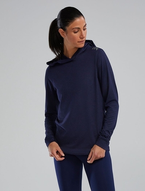 Sweat a Capuche Tyr Sls Tech Performance Femme Bleu Marine | 83892517GNJ