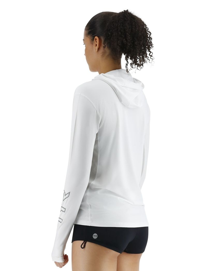 Sweat a Capuche Tyr Sundefense? Vented Femme Blanche | 38750838CJK