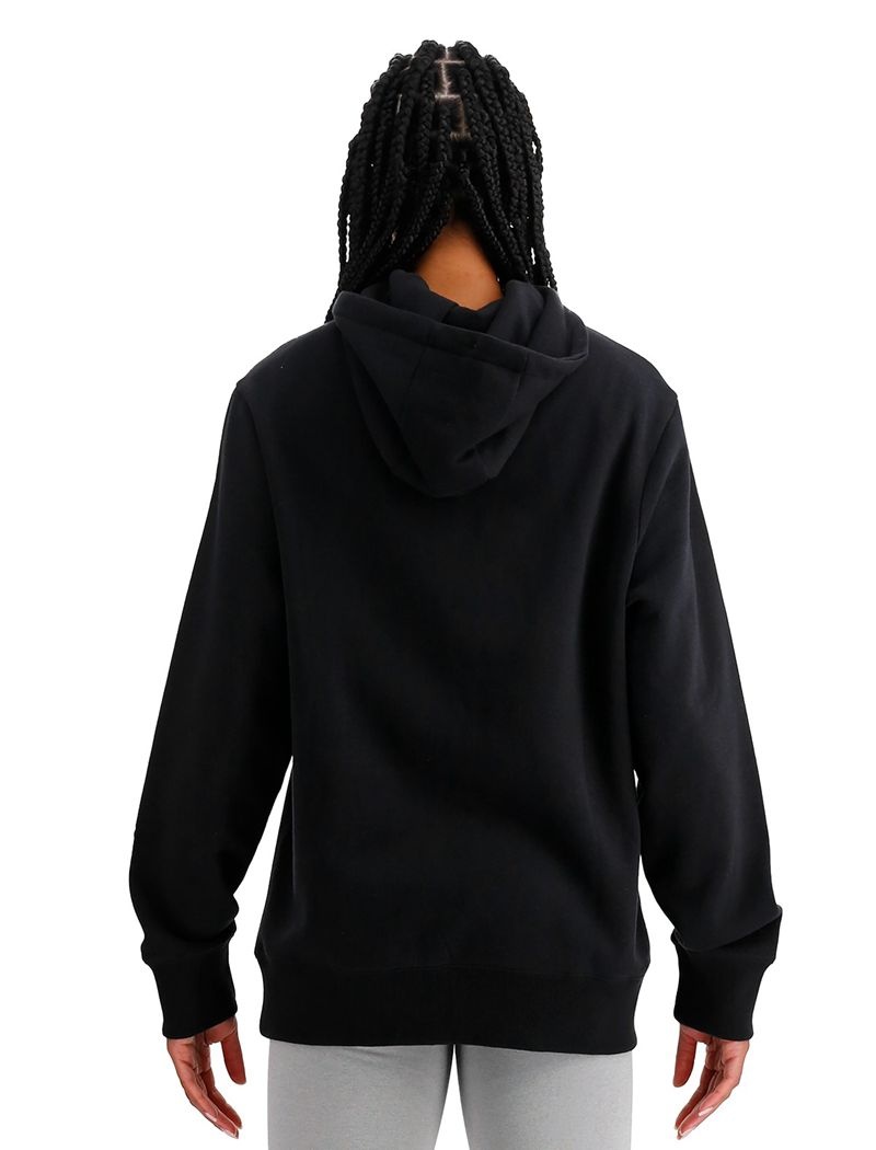 Sweat a Capuche Tyr Ultrasoft Big Logo Tech Femme Noir | 02975527SMX