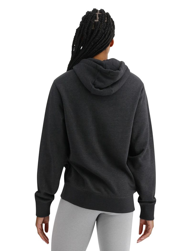 Sweat a Capuche Tyr Ultrasoft Big Logo Tech Femme Grise Foncé | 88246969LHA