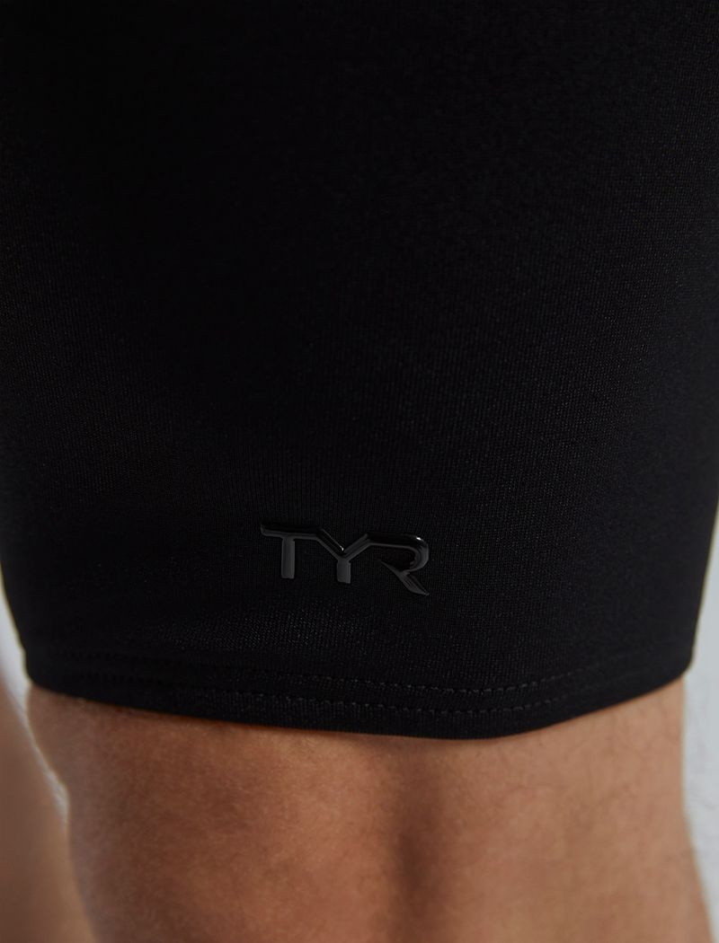 Maillot de Bain Tyr Durafast Elite? Curve Splice Jammer Homme Noir Bleu Foncé | 05199171NSC