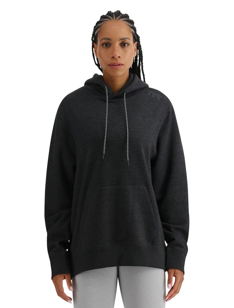 Sweat a Capuche Tyr Ultrasoft Midweight Fleece Femme Noir | 13923442HMG