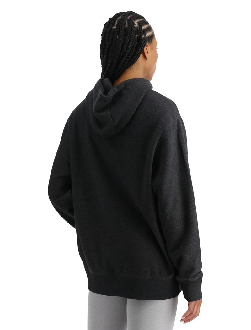 Sweat a Capuche Tyr Ultrasoft Midweight Fleece Femme Noir | 13923442HMG