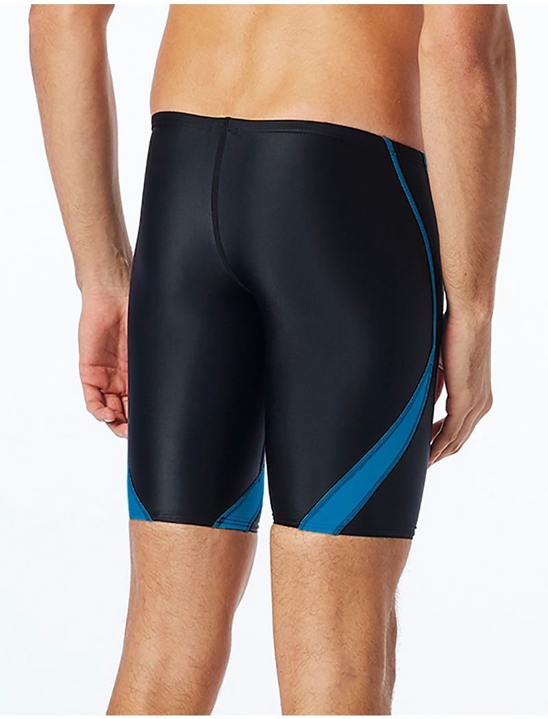 Maillot de Bain Tyr Tyreco? Alliance Jammer Splice Homme Noir Bleu | 88352877UEX