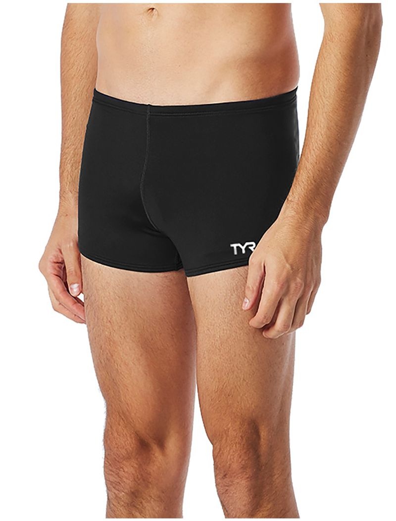 Maillot de Bain Tyr Tyreco? Square Leg Homme Noir | 96888879SZZ