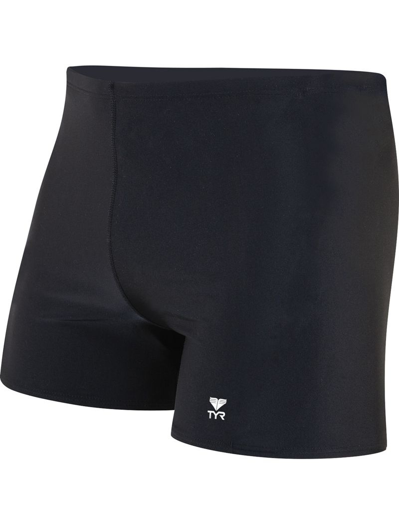 Maillot de Bain Tyr Tyreco? Square Leg Homme Noir | 96888879SZZ