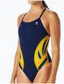 Maillot de Bain Tyr Durafast Elite? Diamondfit Phoenix Femme Bleu Marine Blanche | 49798156FJM