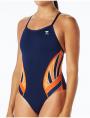 Maillot de Bain Tyr Durafast Elite? Diamondfit Phoenix Femme Bleu Marine Blanche | 49798156FJM