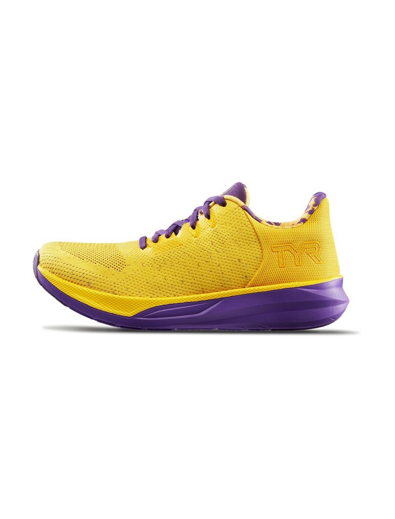 Chaussures Crossfit Tyr Techknit Rnr-1 Trainer Femme Jaune Violette | 90850527LGZ