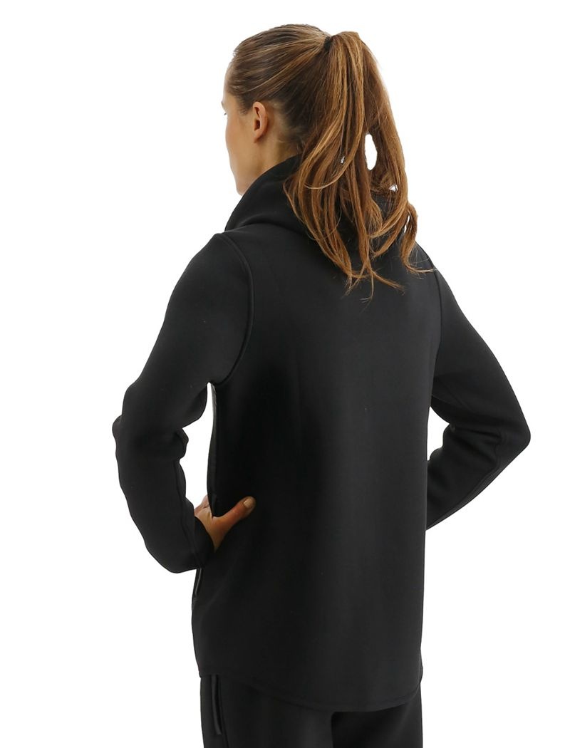 Sweat a Capuche Tyr Elite Team Full Zip Femme Noir | 17078737WSC