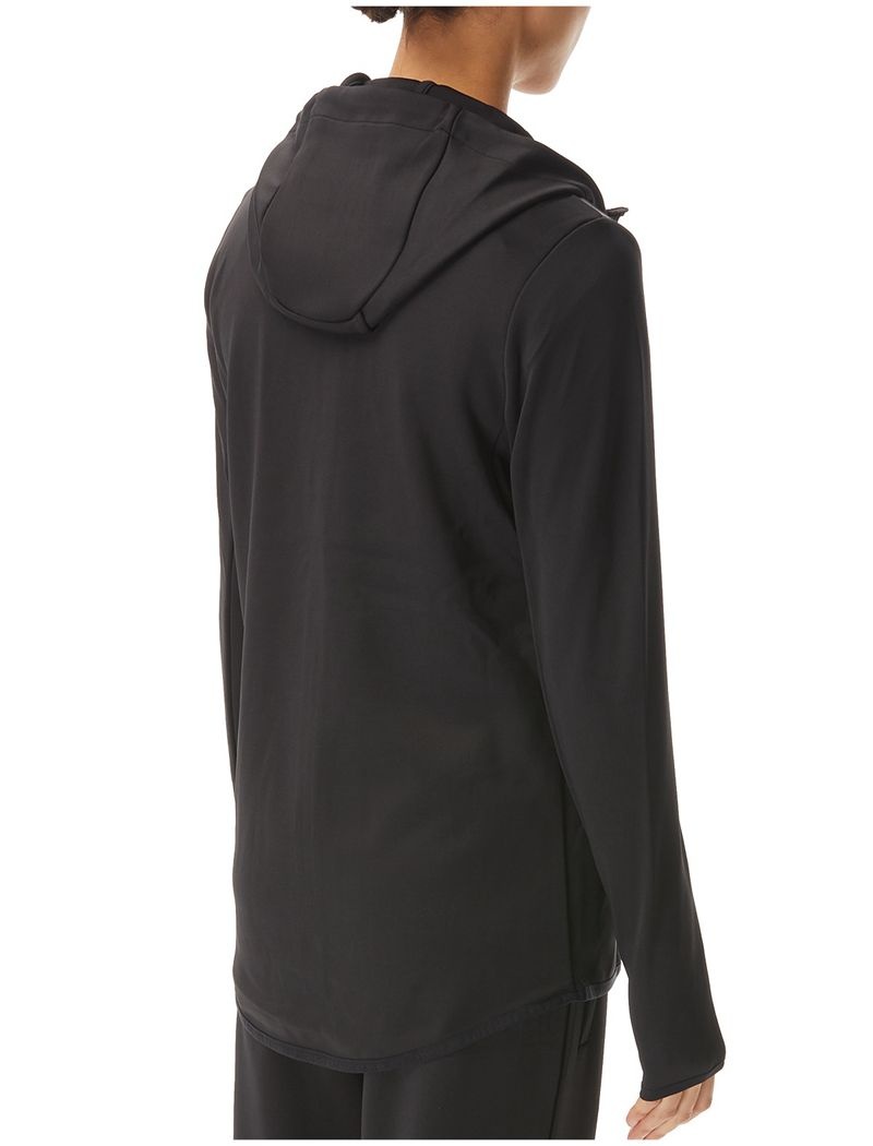 Sweat a Capuche Tyr Alliance Podium Full Zip Femme Noir | 21651999COC