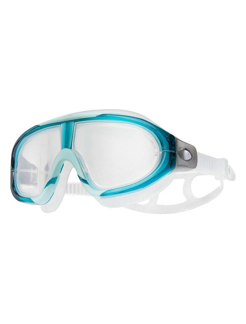 Des Lunettes De Protection Tyr Adult Orion Swim Mask Homme Blanche Turquoise | 39285202TMF