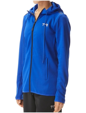 Sweat a Capuche Tyr Alliance Podium Full Zip Femme Bleu | 80668598YQK