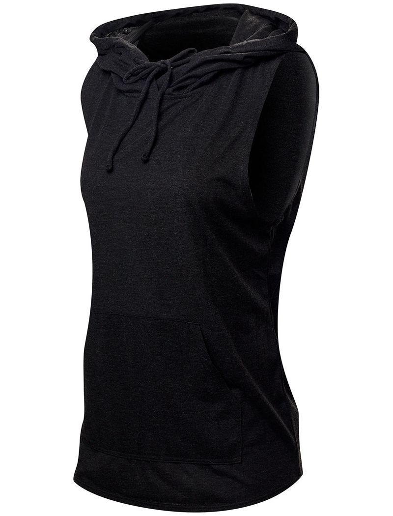 Sweat a Capuche Tyr Nora Cropped Femme Noir | 51578596JIR