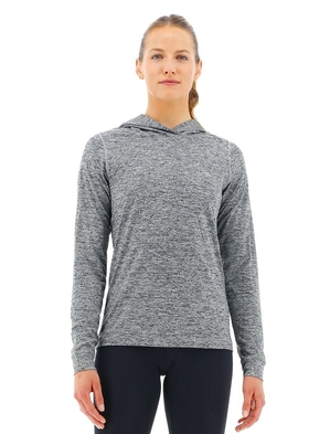 Sweat a Capuche Tyr Sls Tech Performance Femme Grise | 19960973FEQ