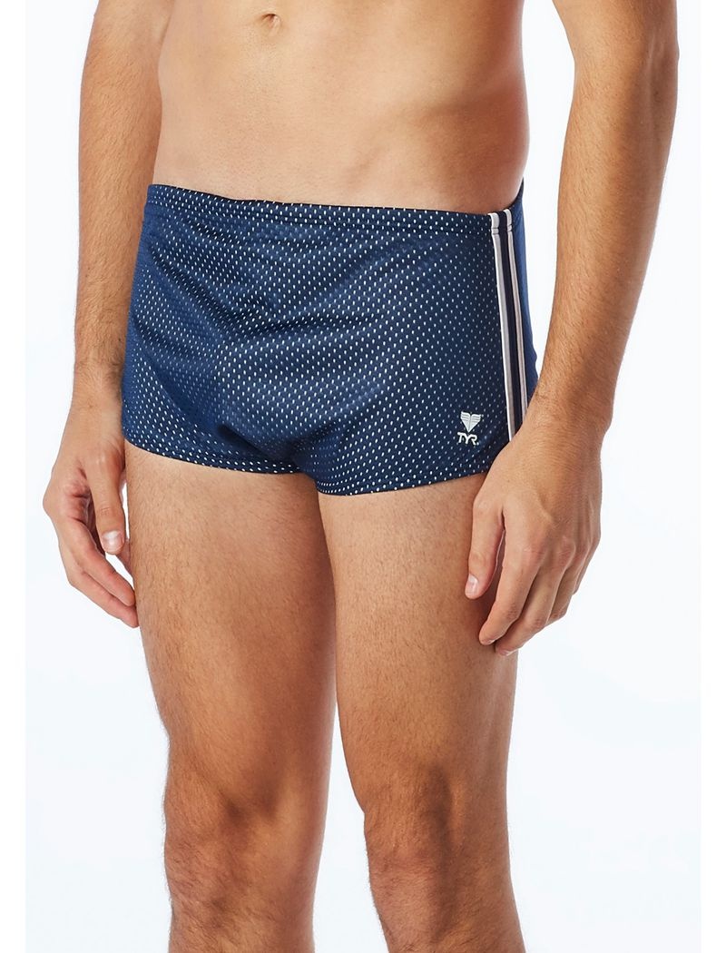 Short de Bain Tyr Trainer Homme Bleu Marine | 54662251HMQ