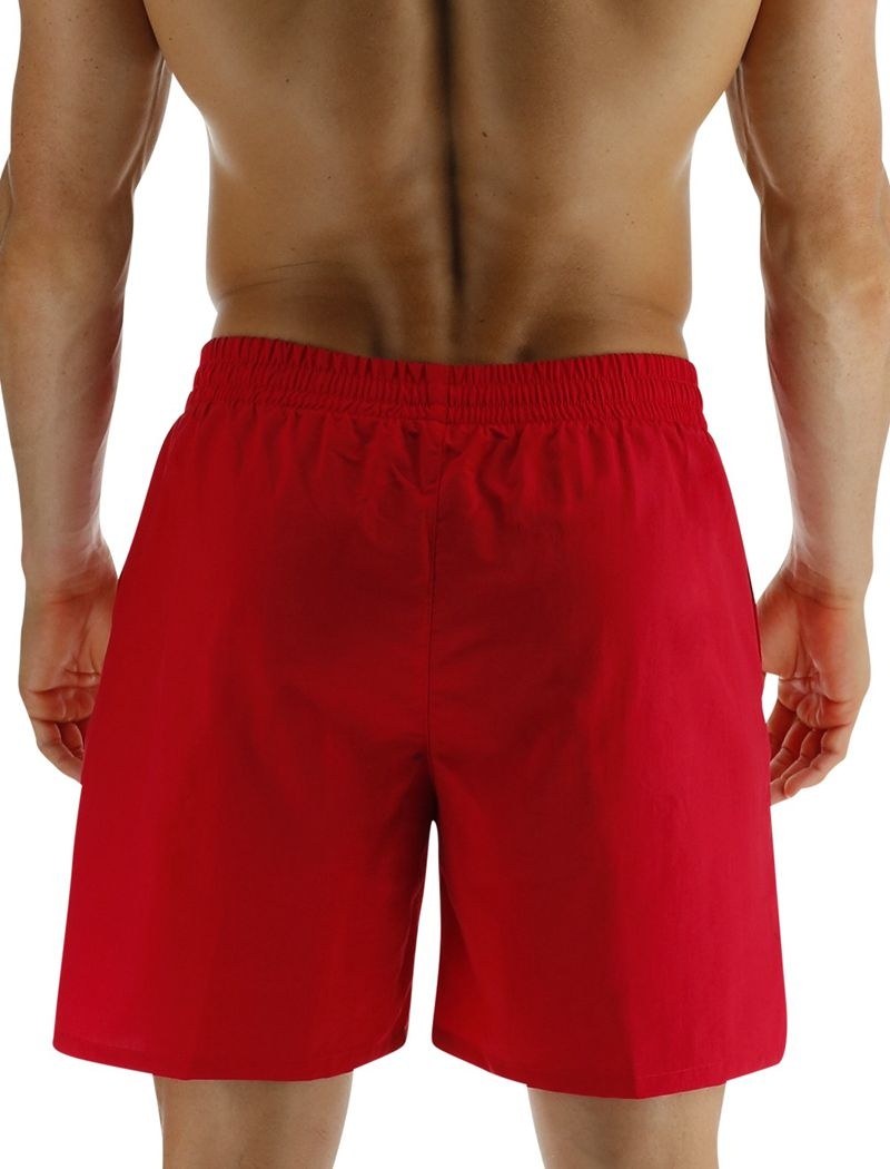 Short de Bain Tyr Deck-x Homme Rouge | 65002170FDA