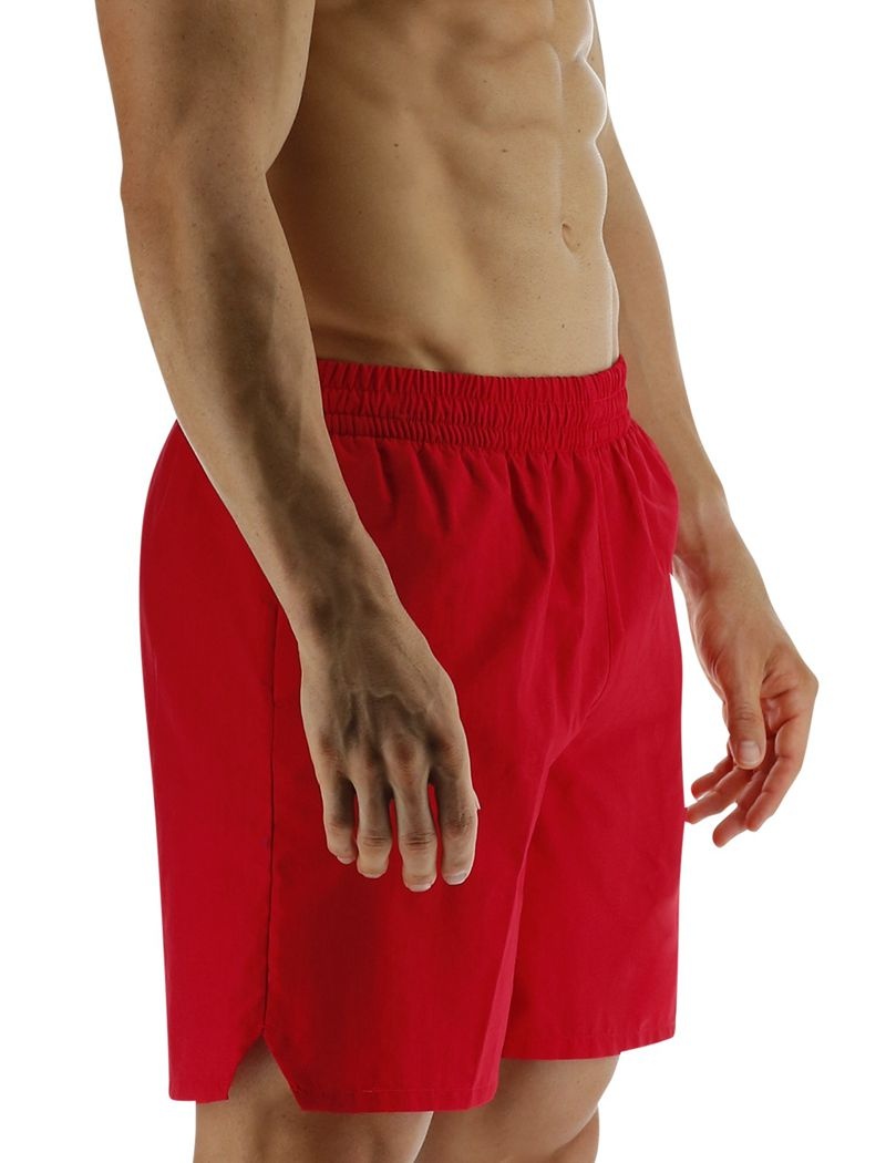 Short de Bain Tyr Deck-x Homme Rouge | 65002170FDA