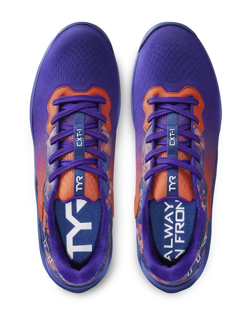 Chaussures Crossfit Tyr Cxt-1 Trainer Femme Violette Orange | 23491639SPJ