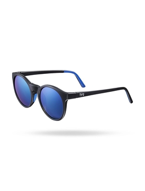 Lunette de Soleil Tyr Sierra Hts Polarized Femme Noir Bleu | 11130688CRH