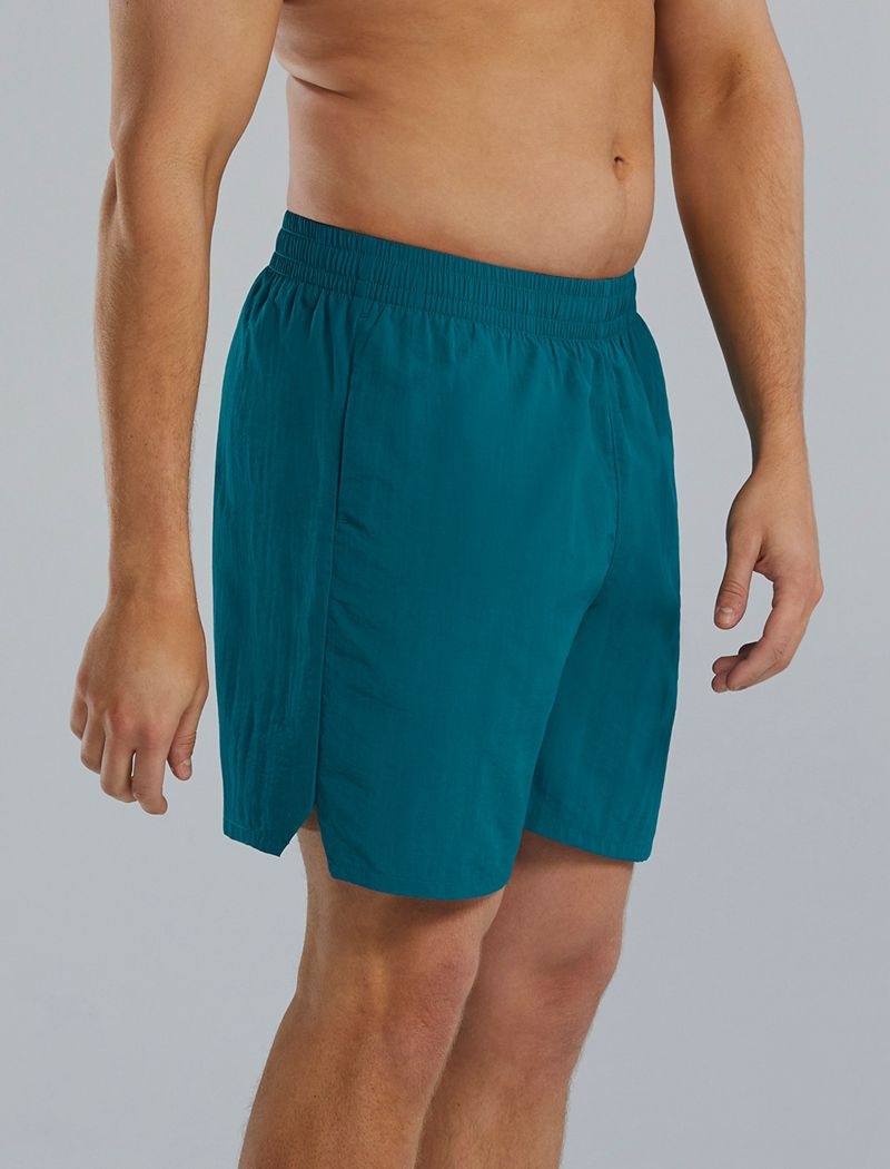 Short de Bain Tyr Deck-x Homme Turquoise Foncé | 80578664XCN