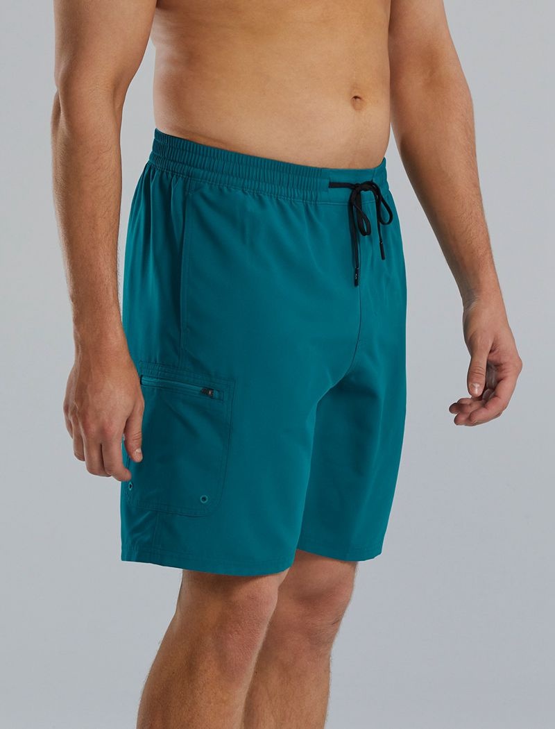 Short de Bain Tyr Challenger-x Homme Turquoise Foncé | 18488673VEC