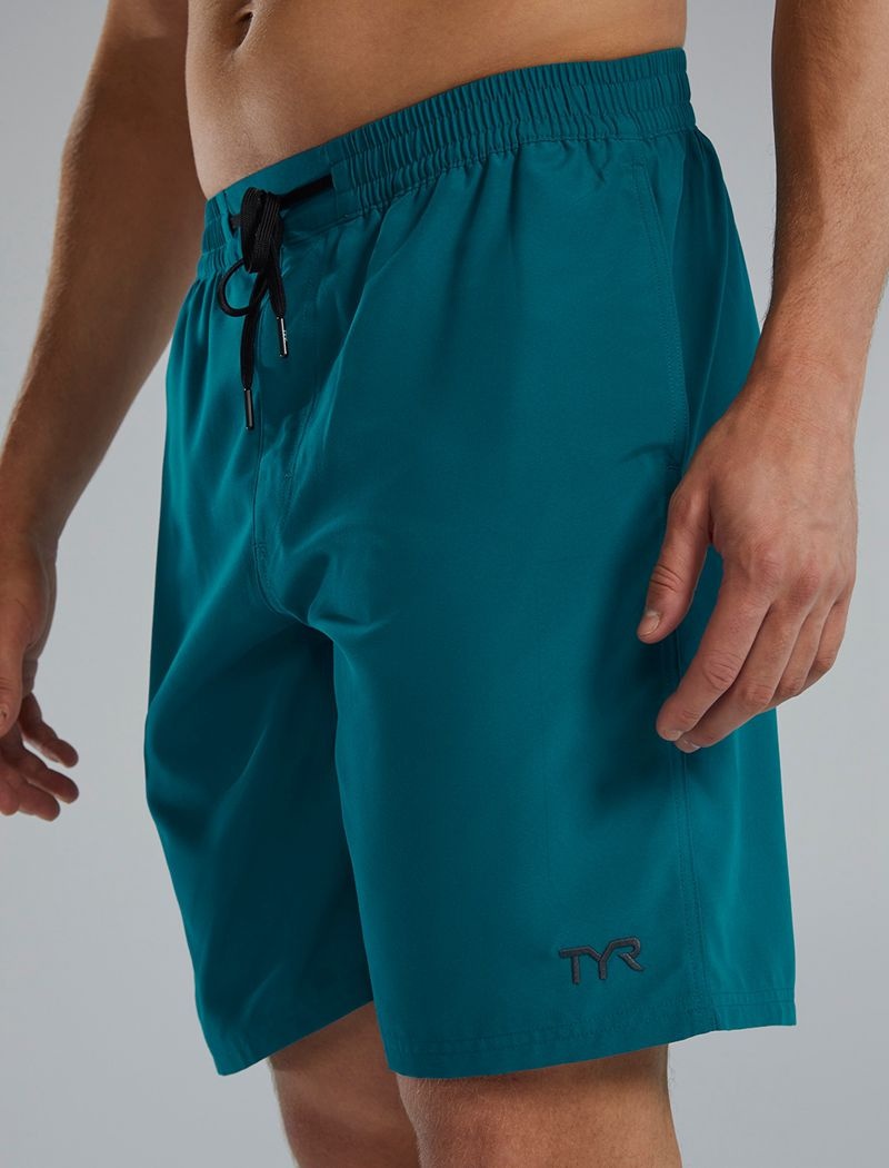 Short de Bain Tyr Challenger-x Homme Turquoise Foncé | 18488673VEC