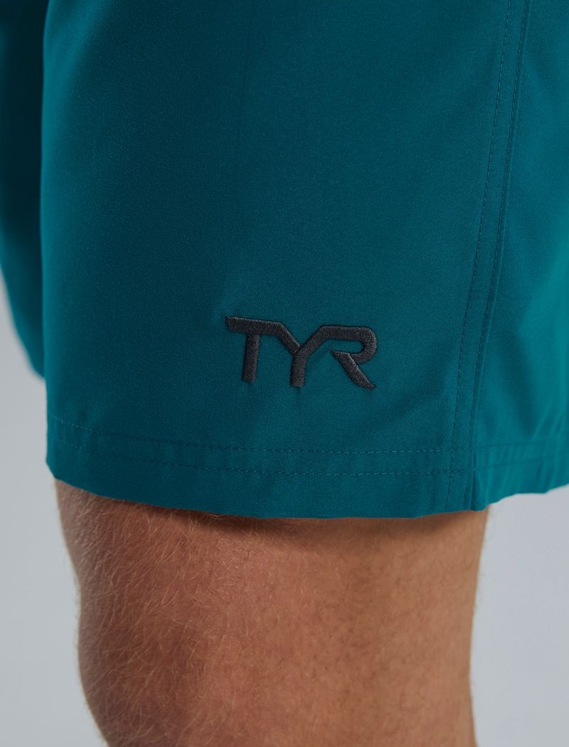 Short de Bain Tyr Challenger-x Homme Turquoise Foncé | 18488673VEC