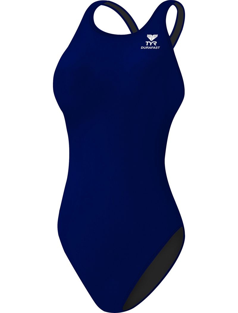 Maillot de Bain Tyr Durafast Elite? Maxfit Femme Bleu Marine | 87201043TOF