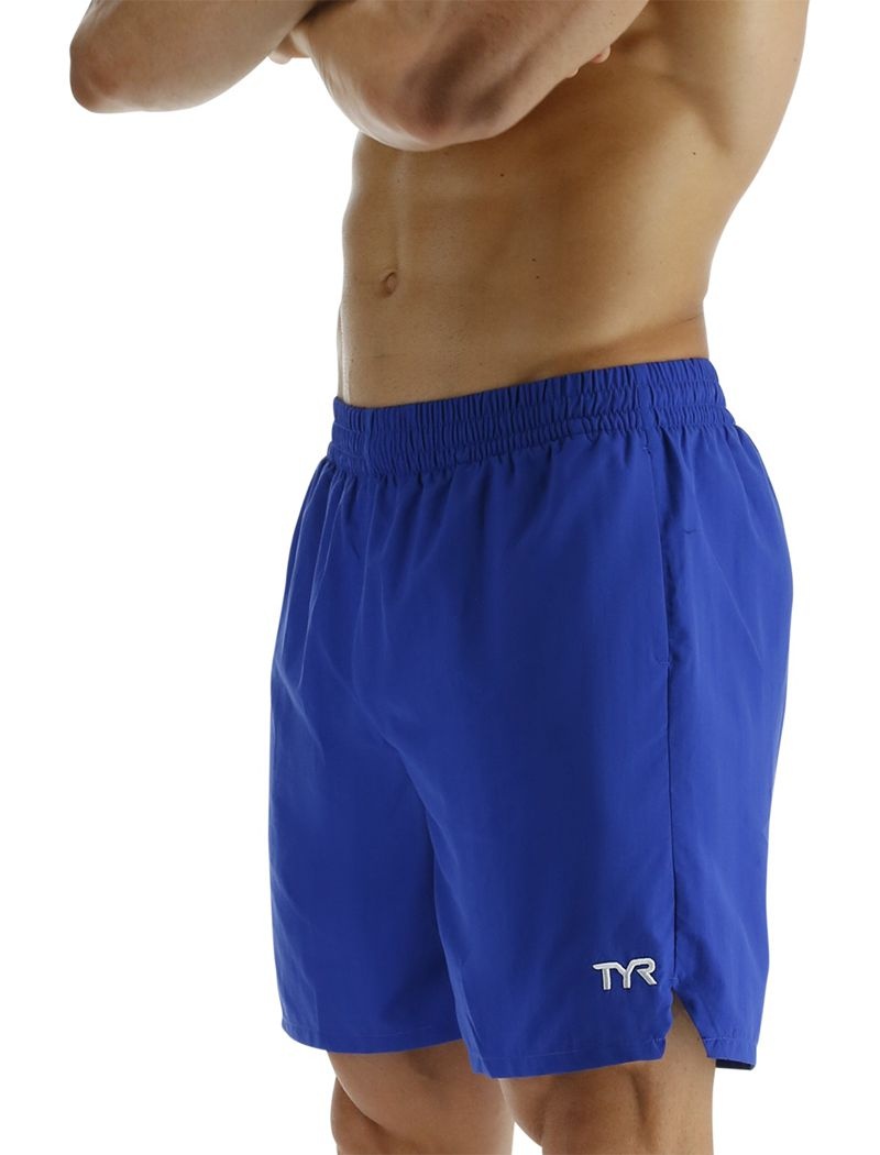 Short de Bain Tyr Deck-x Homme Bleu | 37808535RHB