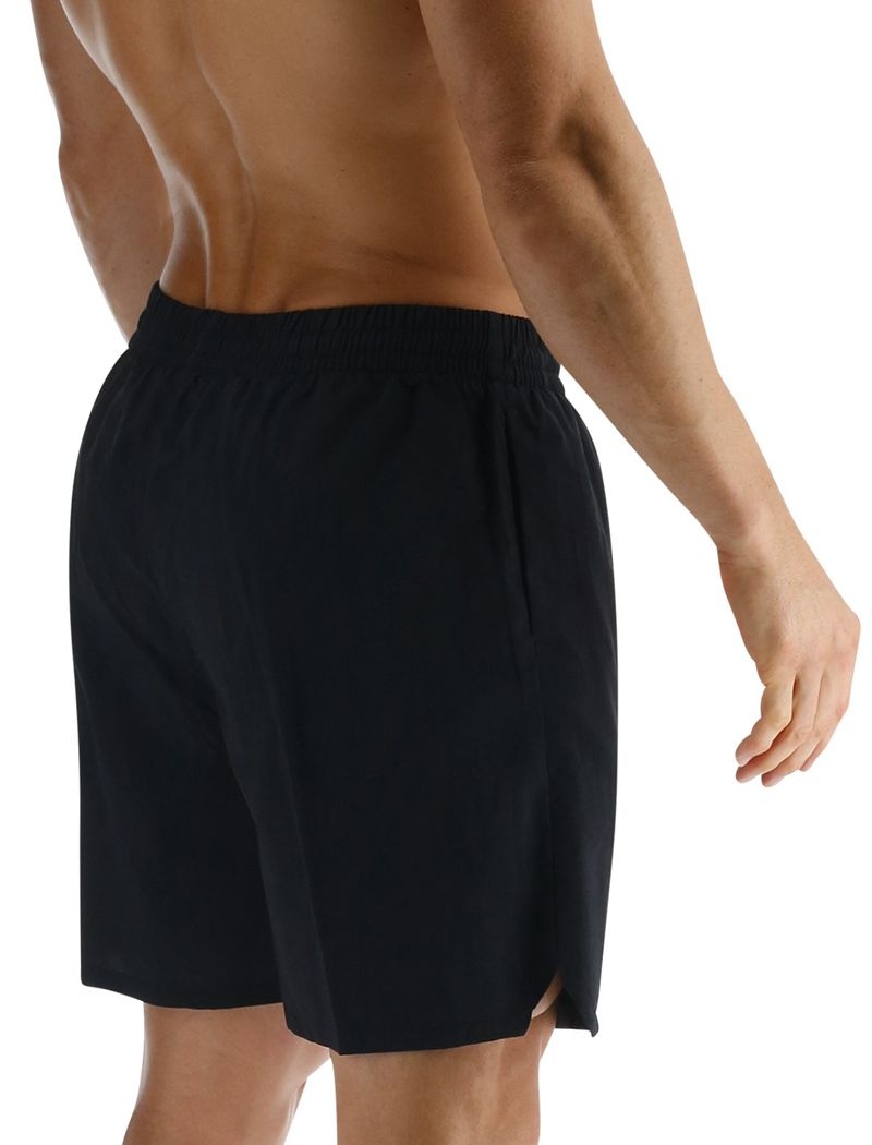 Short de Bain Tyr Deck-x Homme Noir | 97468780ZJM