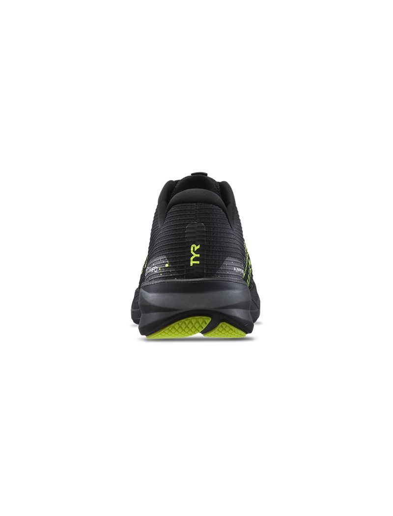 Chaussure Running Tyr Sr-1 Tempo Runner - Limited Edition Femme Noir Vert Clair | 76361774BXI