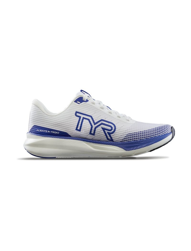 Chaussure Running Tyr Sr-1 Tempo Runner Femme Blanche Bleu | 92351314CXT