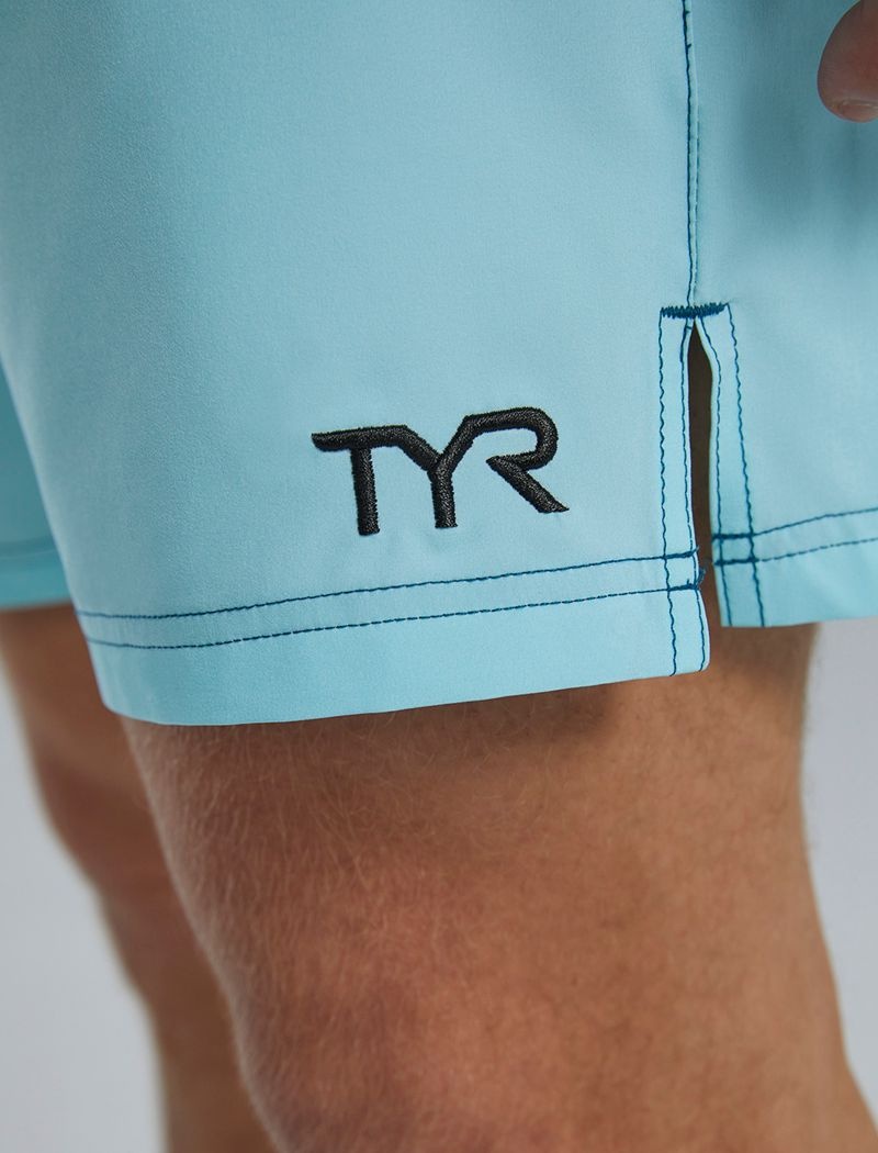 Short Tyr Hydrosphere? Skua 7 Volley Norland Homme Bleu Clair Bleu | 46745978UYG