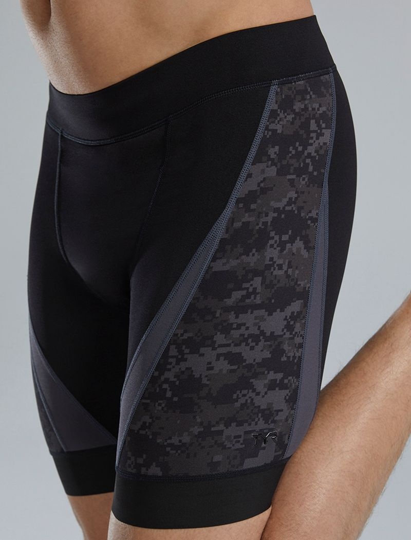 Short Tyr Durafast Elite? Alliance Splice 6.5 Jammer Homme Noir Camouflage | 25339375QDF