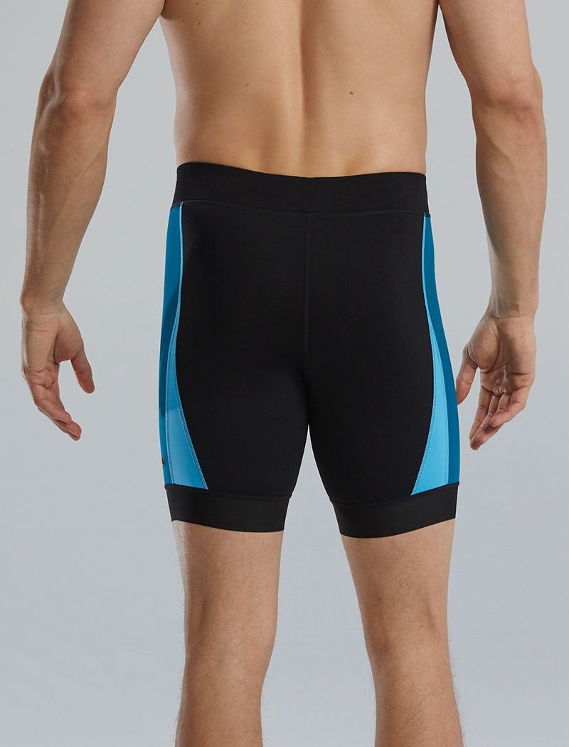 Short Tyr Durafast Elite? Alliance Splice 6.5 Jammer Homme Noir Bleu | 43038036KEI