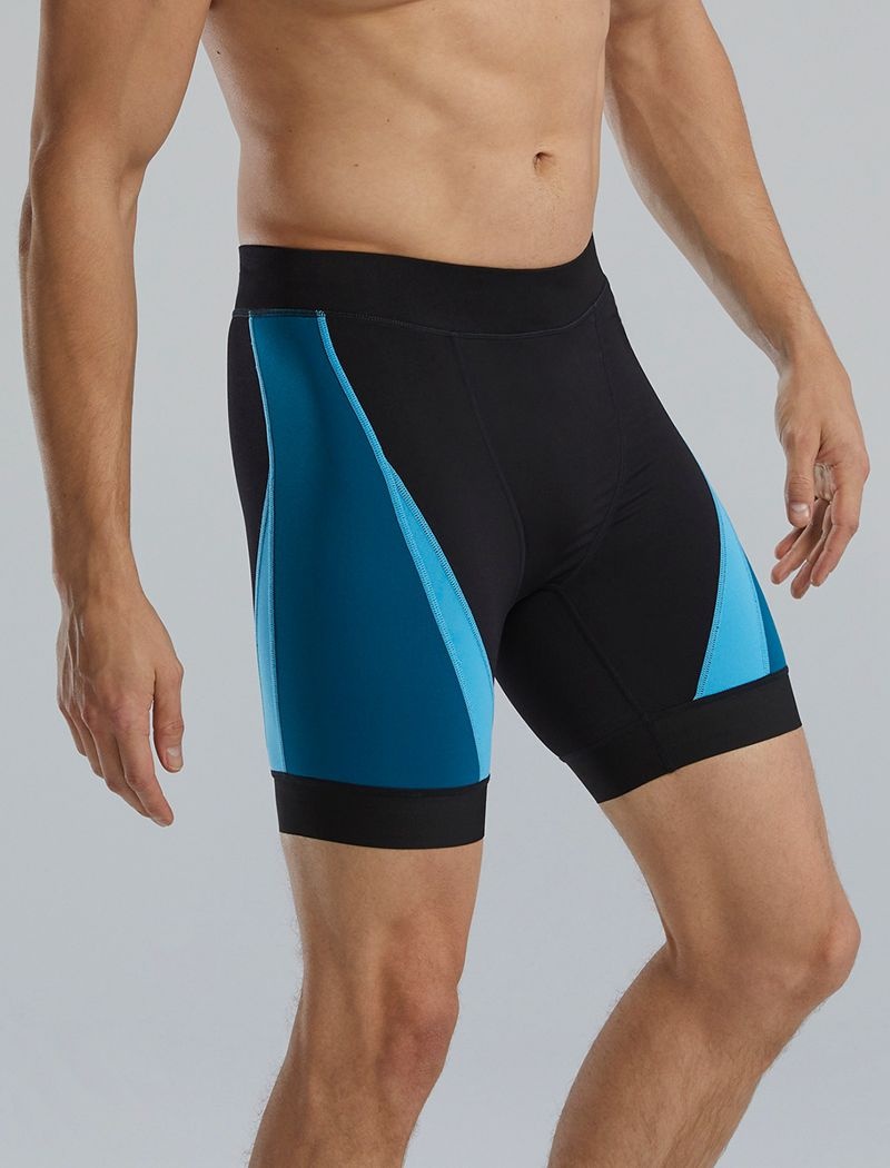 Short Tyr Durafast Elite? Alliance Splice 6.5 Jammer Homme Noir Bleu | 43038036KEI