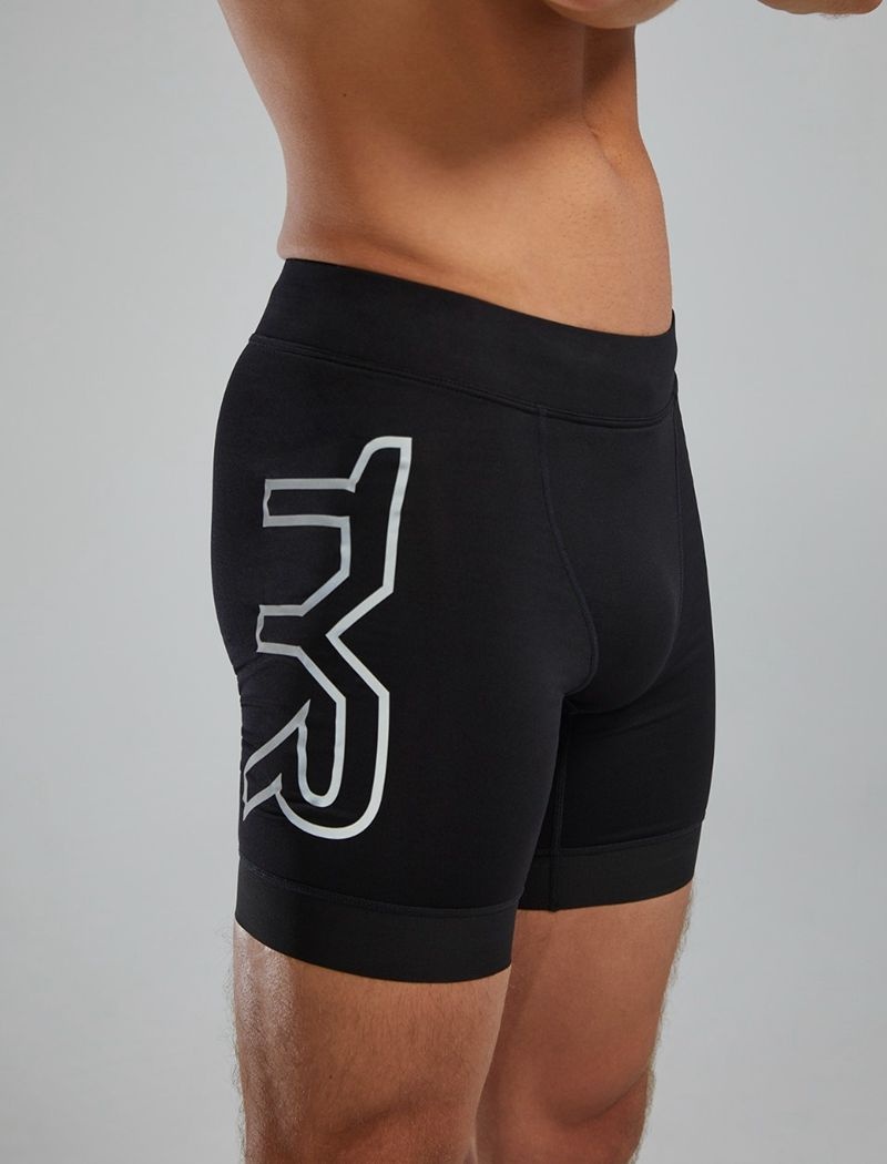 Short Tyr Durafast Elite? 6.5 Jammer Large Logo Homme Noir | 93225802UIS