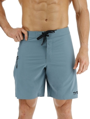 Shorts De Bain Tyr Hydrosphere? Mobius 9 Homme Bleu Grise | 62465132LFA