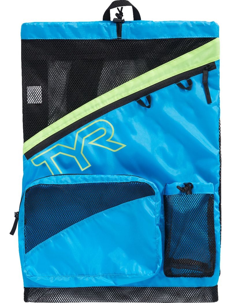 Sac a Dos Tyr Elite Team 40l Mesh Homme Bleu Vert | 40534253GVV