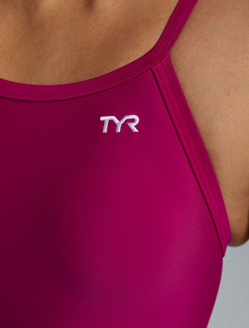 Maillot de Bain Tyr Tyreco? Diamondfit Femme Fushia | 14417970VPY