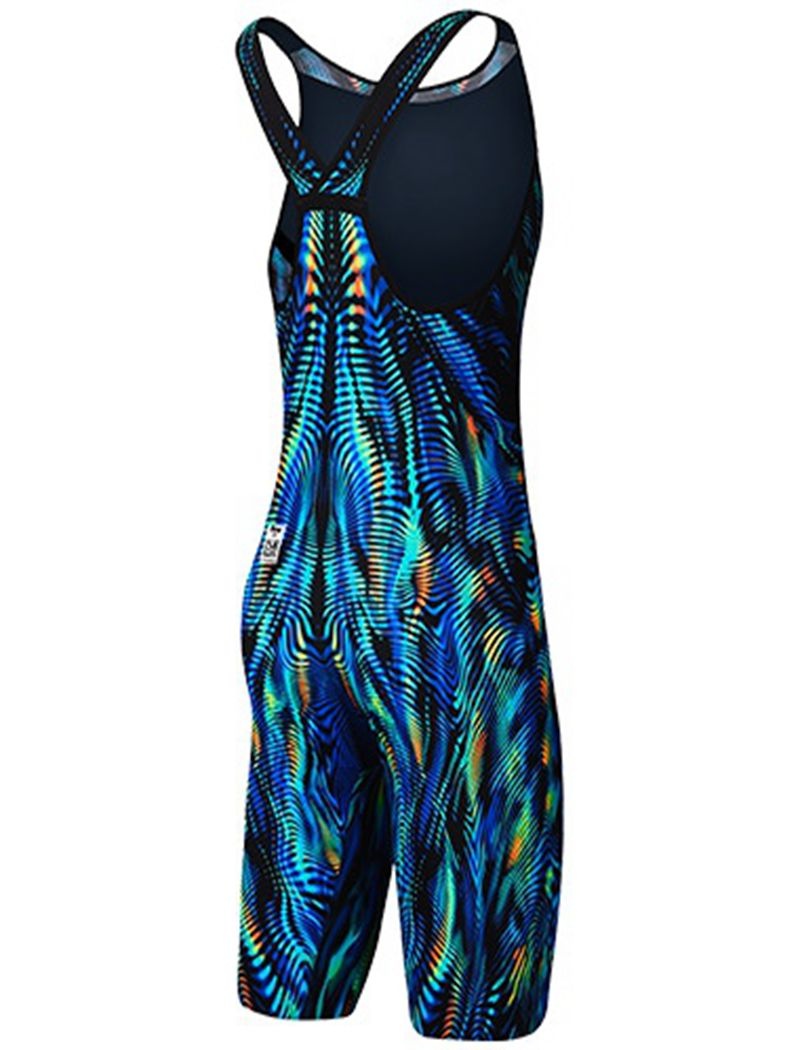 Maillot de Bain Tyr Venzo? Genesis Closed Back Femme Bleu Multicolore | 50216841VFY